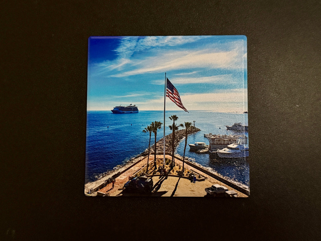 4" Ceramic Coaster - Casino Point