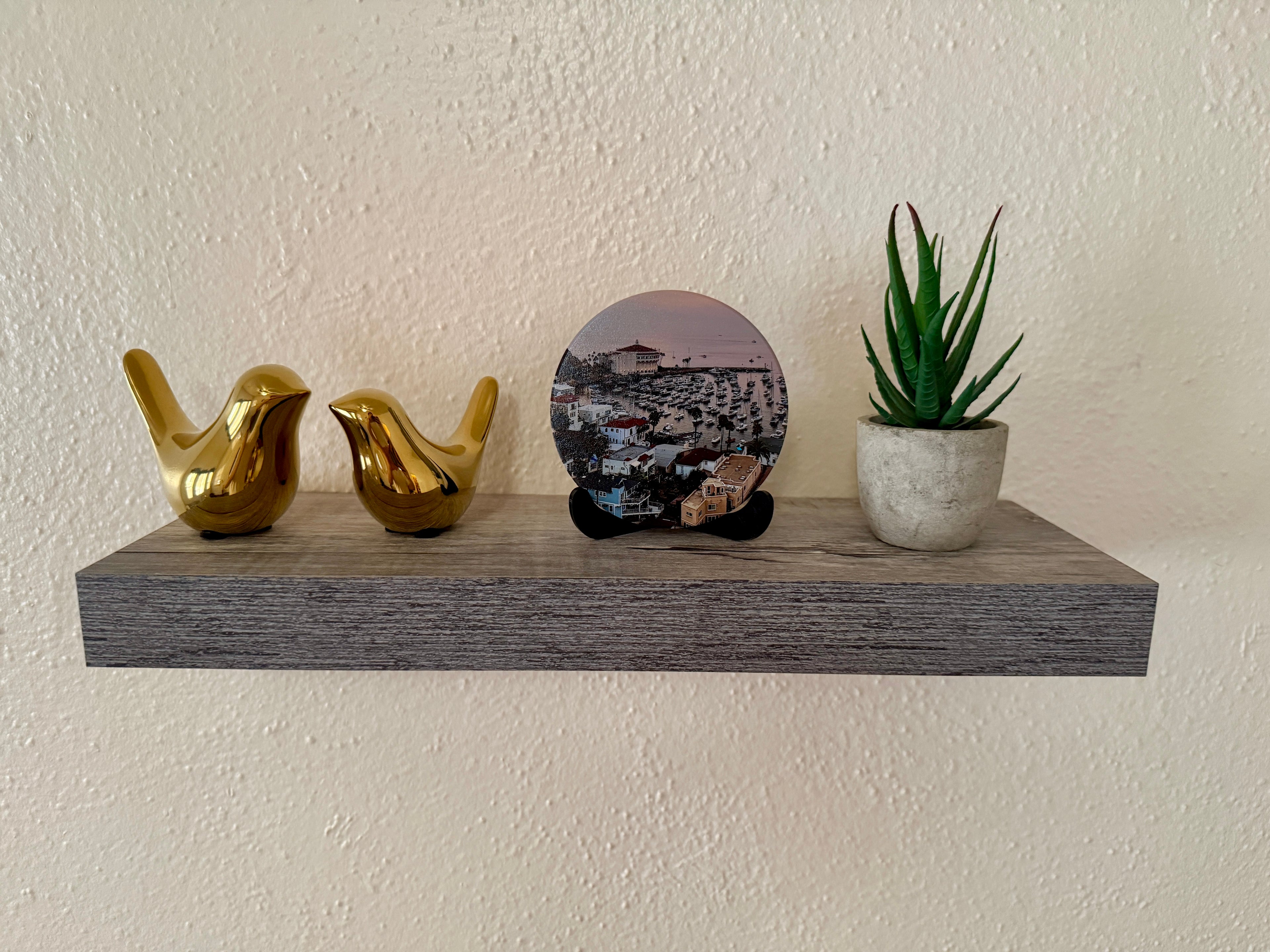 4" Ceramic Coaster - Avalon Harbor Sunset