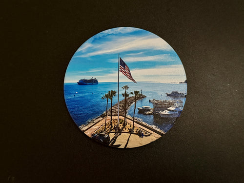 4" Ceramic Coaster - Casino Point